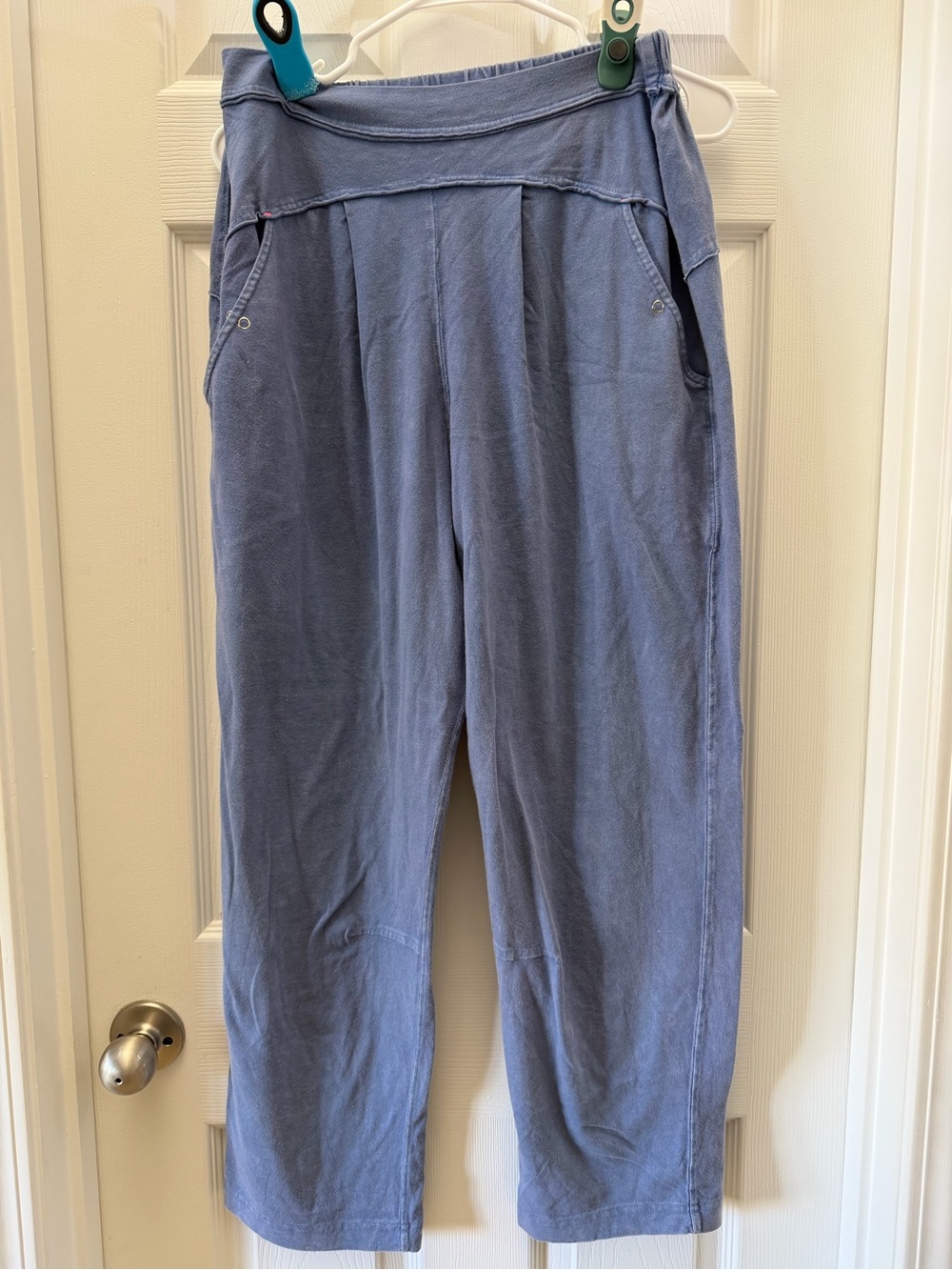 Intimately by Free People washed blue lounge pants size XS